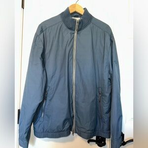 Tommy Bahama Catalina Cruiser Jacket Zip Front Pockets Blue Size XXL